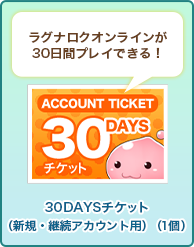 30DAYSチケット
