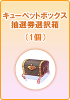 キューペットボックス抽選券選択箱(1個)