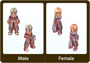 プリースト・Male,プリースト・Female