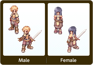 ソードマン・Male,ソードマン・Female