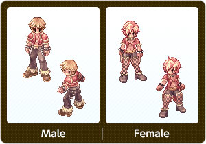 ローグ・Male,ローグ・Female