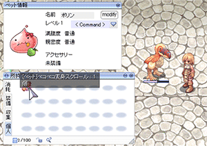 ペット変身のやり方