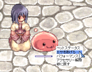 ペットを育てる