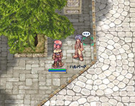 「ハルバード」に話しかけよう。