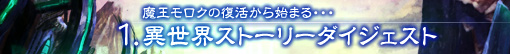 1.異世界ストーリーダイジェスト