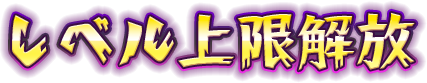 レベル上限解放