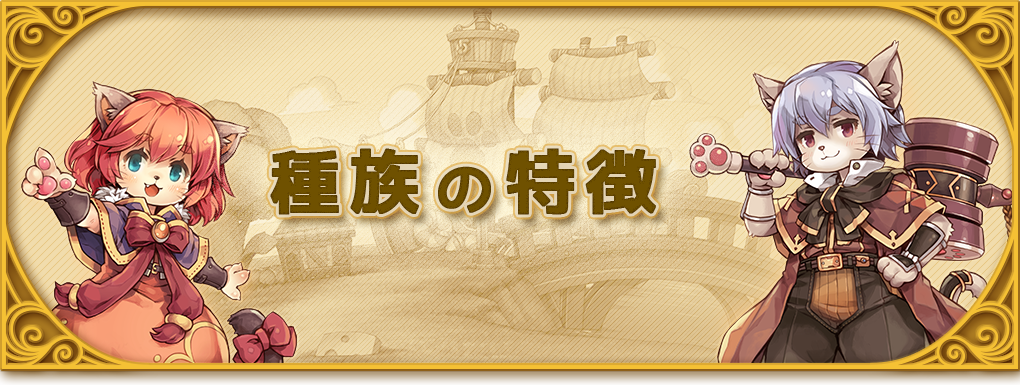 種族の特徴