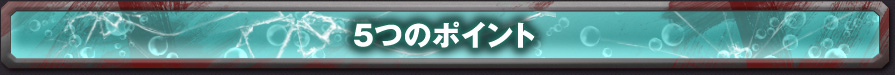 5つのポイント