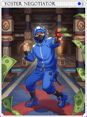 ヨスタネゴシエーターカード