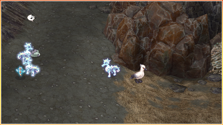 隆起した大地 南部