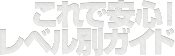 レベル別楽しみ方