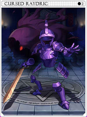呪われたレイドリックカード