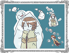 氷の中の○○