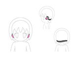 ポリン音符ヘッドフォン
