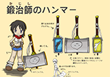 鍛冶師のハンマー