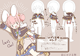 うさぎと冒険のケープ