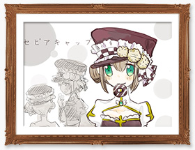 セピアキャップ PN:ねむる