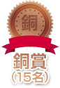 銅賞(15名)
