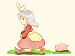 昔のメカ子とべべ	PN：haruu