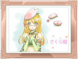さくら帽 PN:ruru