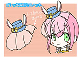 ゴシック兎耳ミニハット	PN：華南