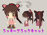 ラッキーブラックキャット	PN：くまくまさくら