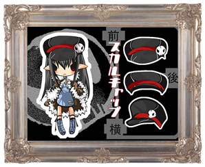 タイトル：スカルキャップ　PN：ゆ。