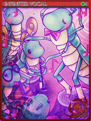 超越したボーカルカード