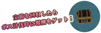 階層クリアやボス討伐時に探索ポイントや報酬をゲット！