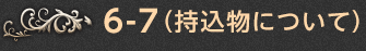6-7.（持込物について）