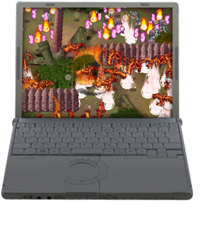 簡単で遊べる！ノートパソコンでもプレイ可能！