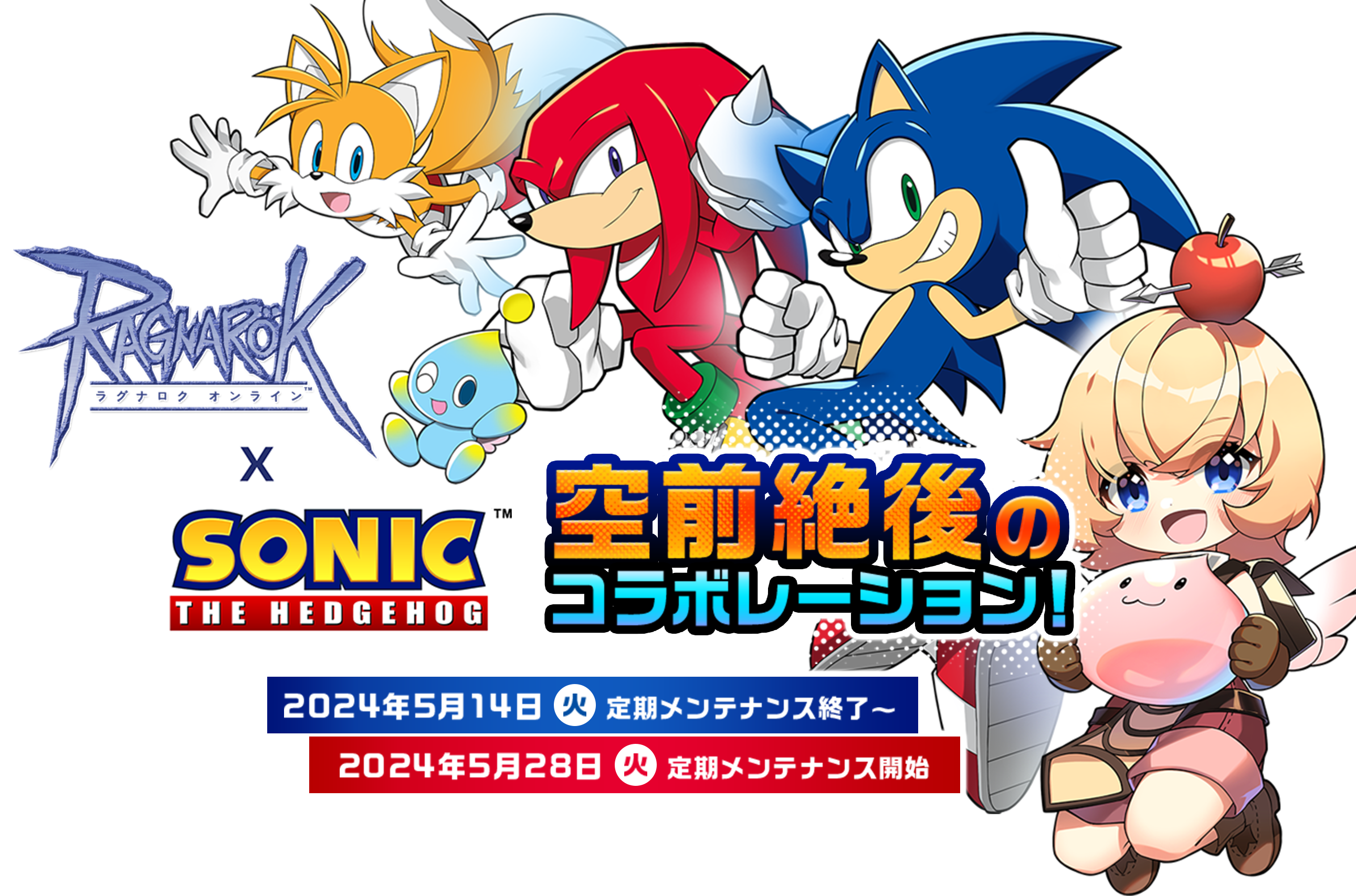 Main Image 2024年5月14日（火）定期メンテナンス終了～2024年5月28日（火）定期メンテナンス開始