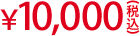 ￥10,000（税込）