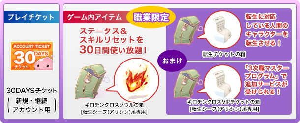 プレイチケット